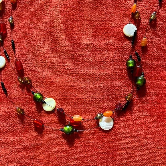 Chicos Multicolor Beaded Necklace - Picture 3 of 9